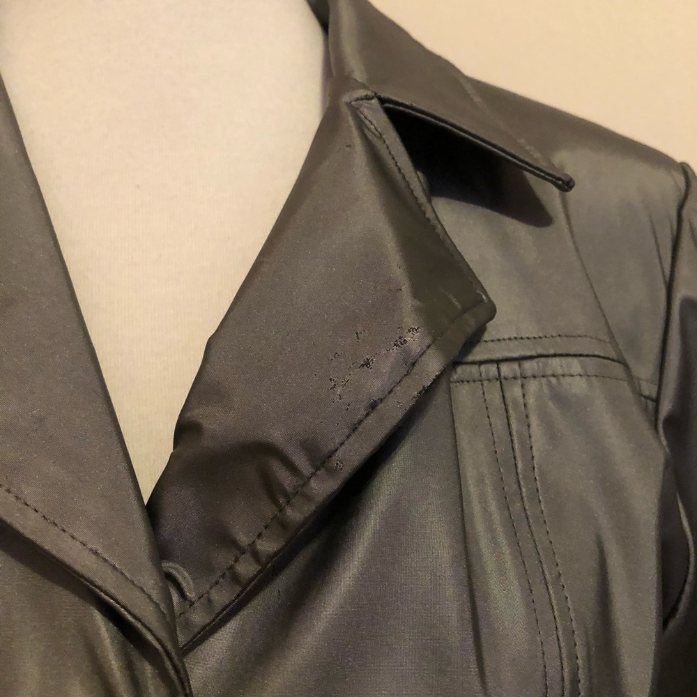 Braetan Size Small Silver Metallic Jacket - Picture 11 of 12